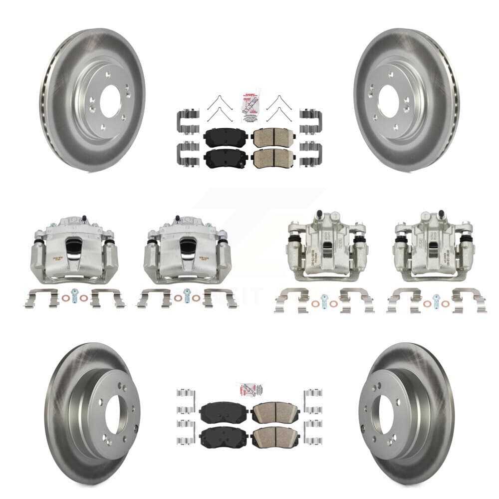 Transit Auto - KCG-102225N - Front and Rear Disc Brake Kits image 1