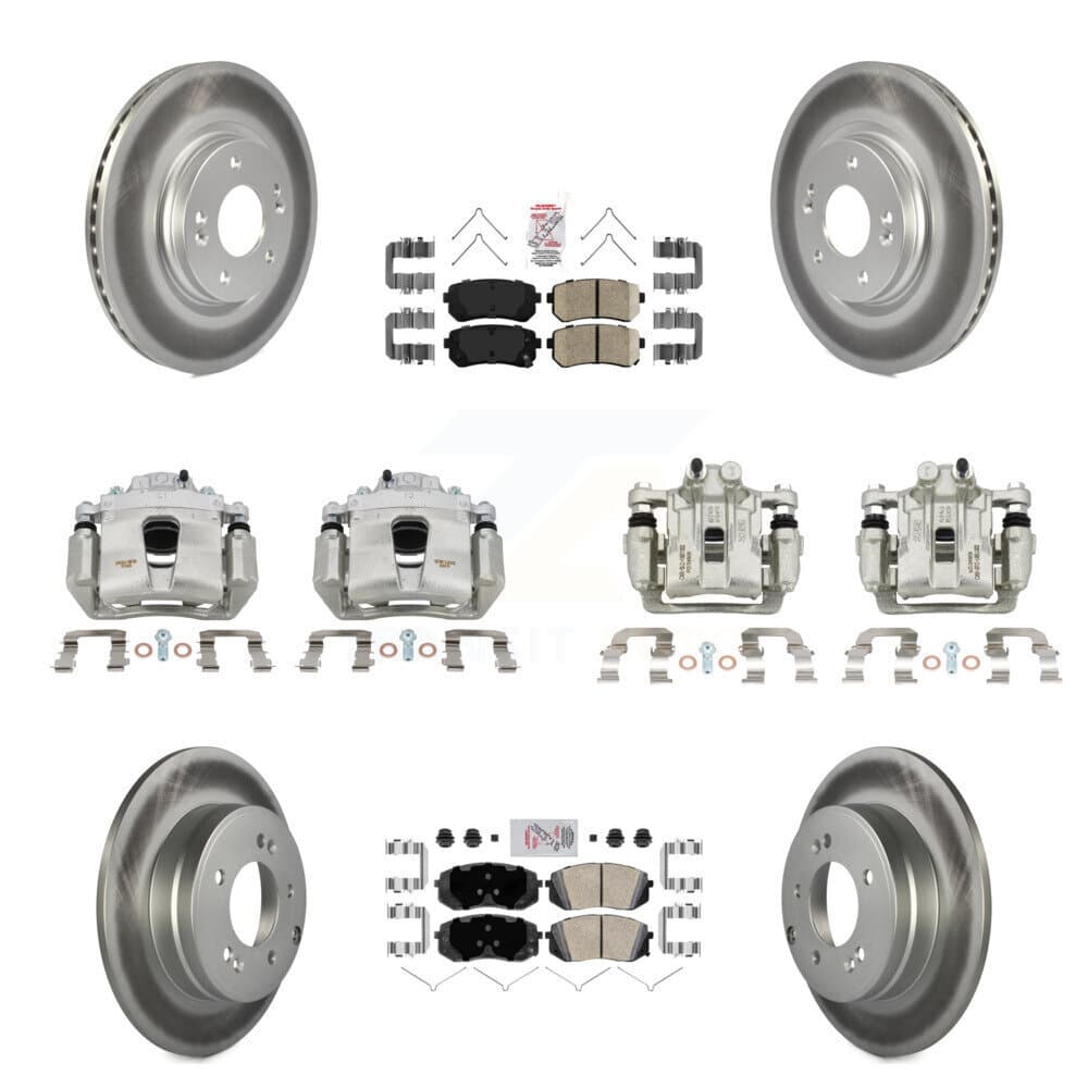 Transit Auto - KCG-102226N - Front and Rear Disc Brake Kits image 1