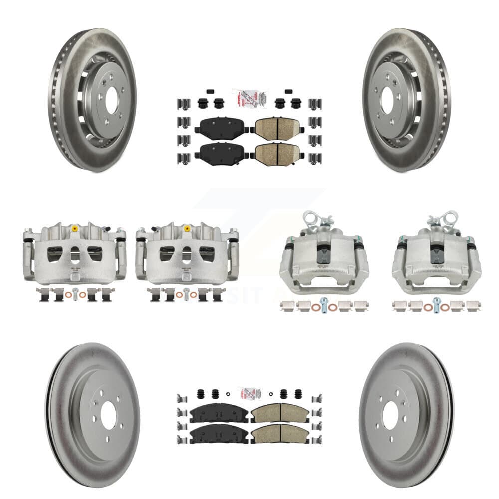 Transit Auto - KCG-102249N - Front and Rear Disc Brake Kits image 1
