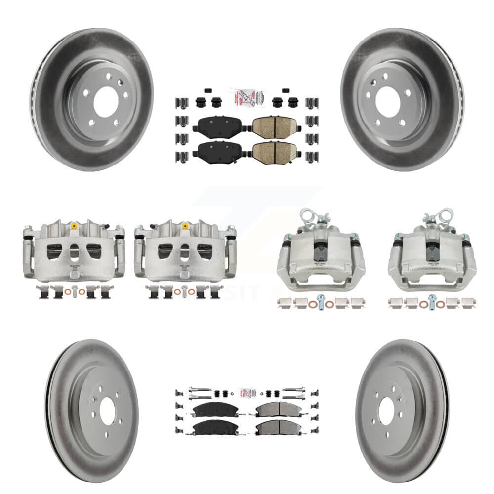 Transit Auto - KCG-102252N - Front and Rear Disc Brake Kits image 1