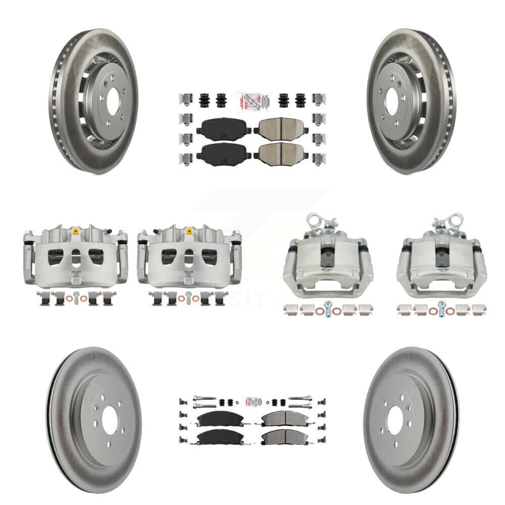 Transit Auto - KCG-102258N - Front and Rear Disc Brake Kits image 1