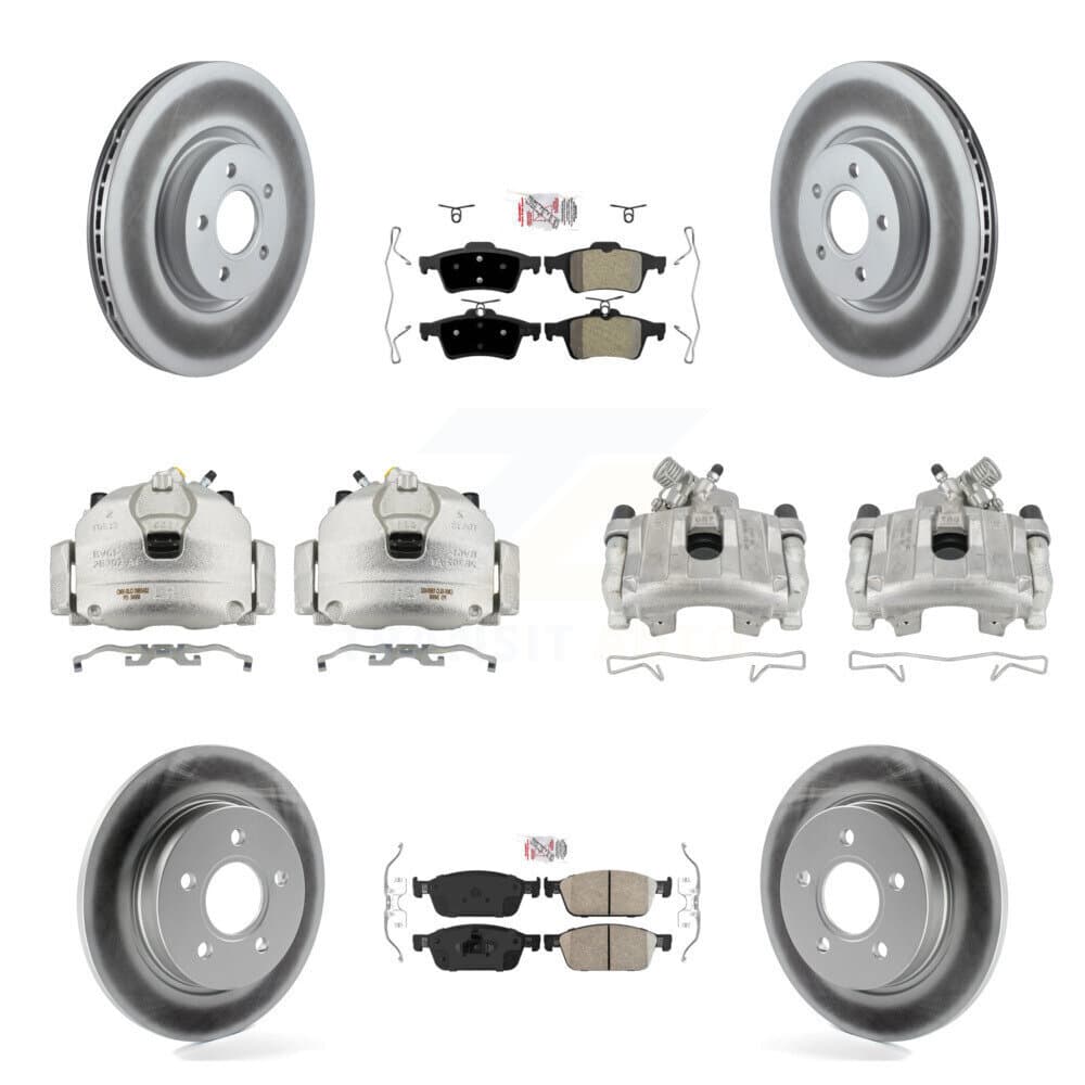 Transit Auto - KCG-102281N - Front and Rear Disc Brake Kits image 1