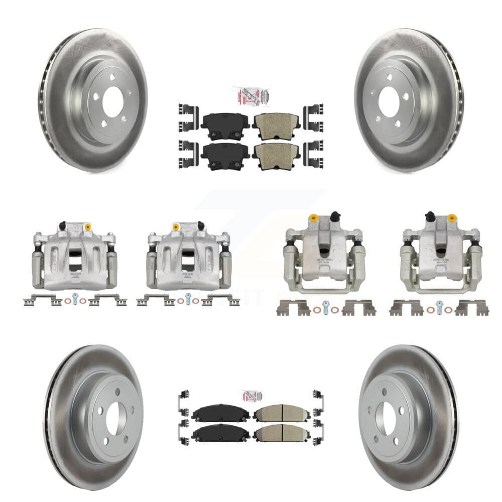 Transit Auto - KCG-102368N - Front and Rear Disc Brake Kits image 1