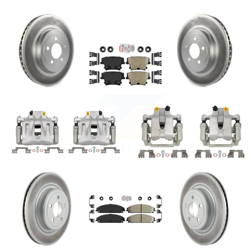 Transit Auto - KCG-102371N - Front and Rear Disc Brake Kits image 1