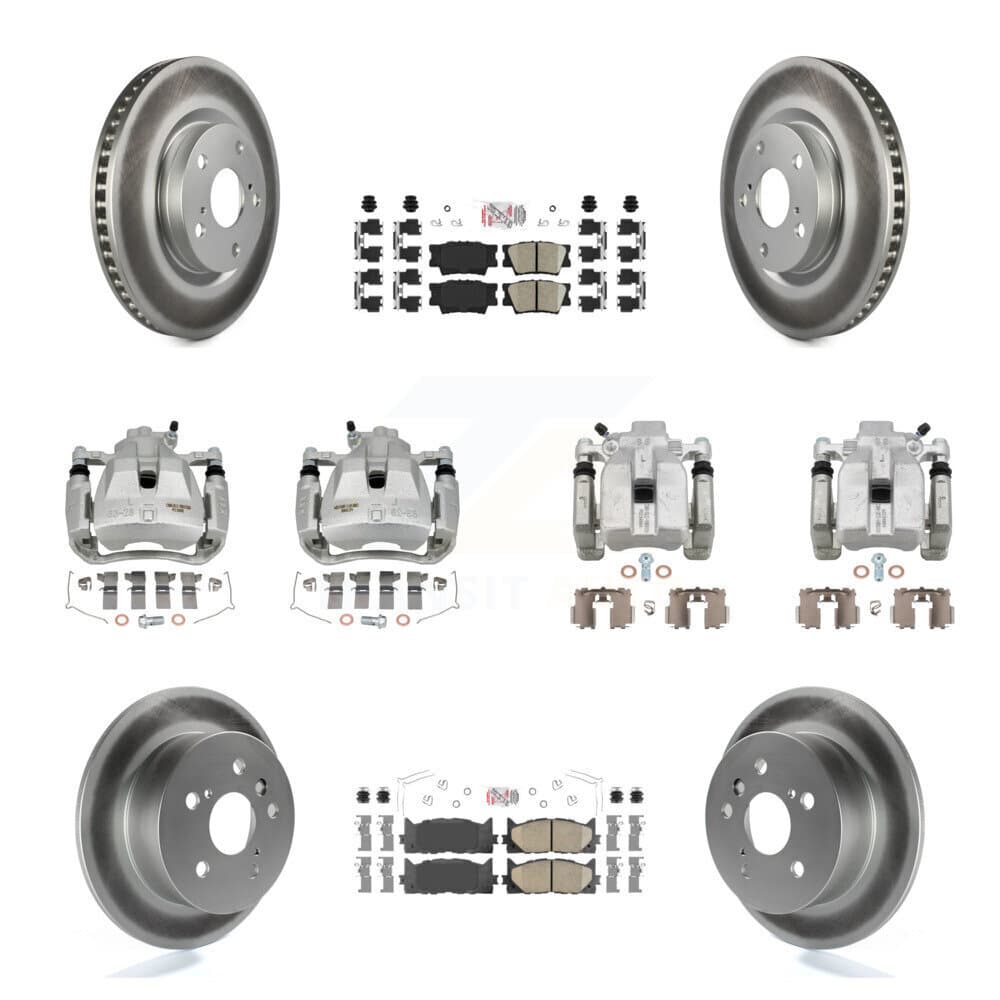 Transit Auto - KCG-102378N - Front and Rear Disc Brake Kits image 1