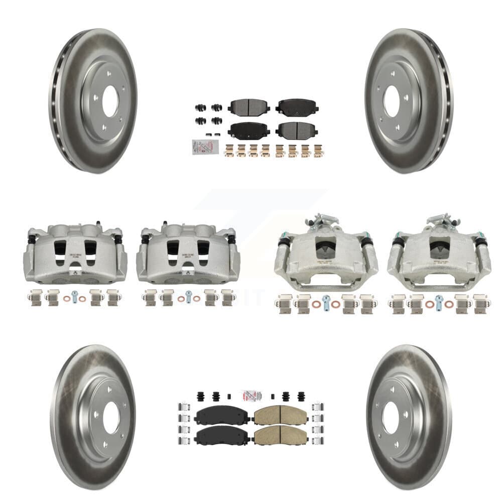 Transit Auto - KCG-102404N - Front and Rear Disc Brake Kits image 1
