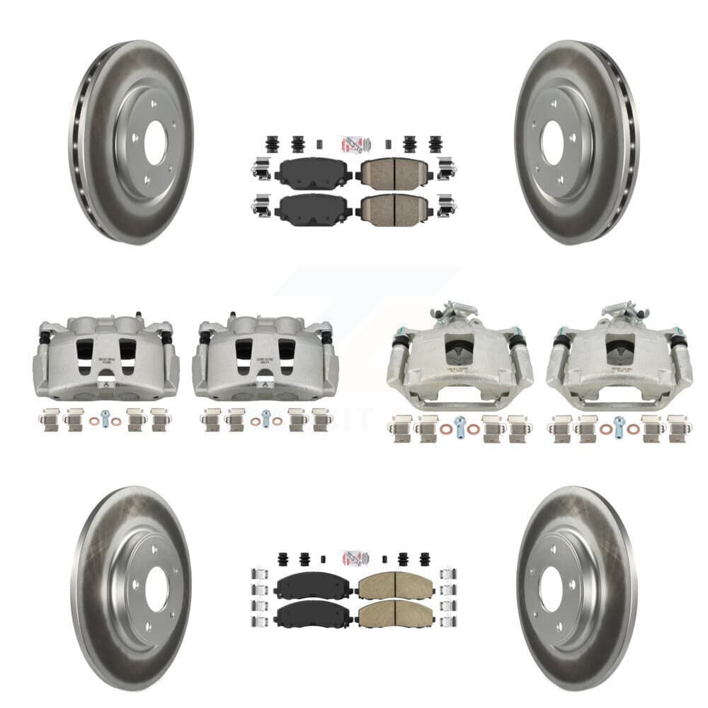 Transit Auto - KCG-102410N - Front and Rear Disc Brake Kits image 1