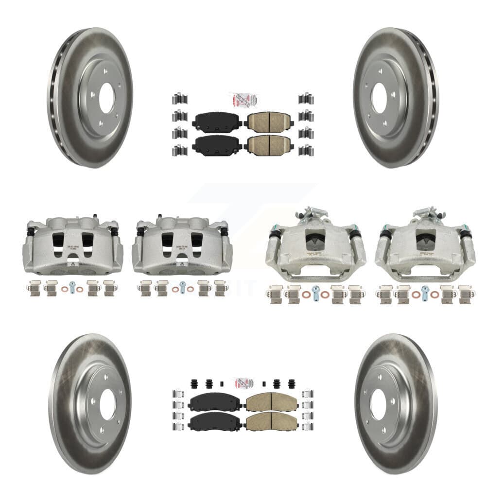 Transit Auto - KCG-102416N - Front and Rear Disc Brake Kits image 1