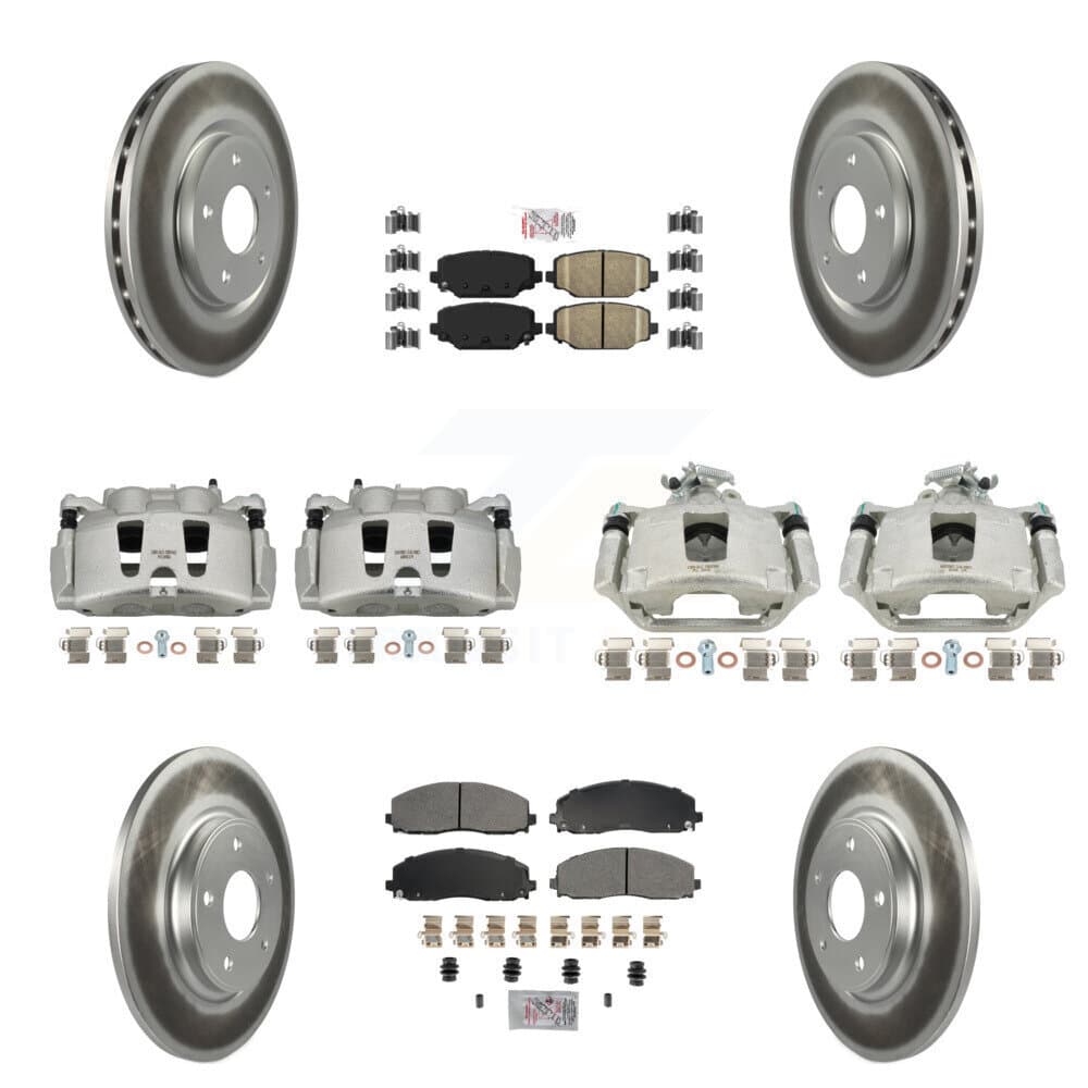 Transit Auto - KCG-102420N - Front and Rear Disc Brake Kits image 1