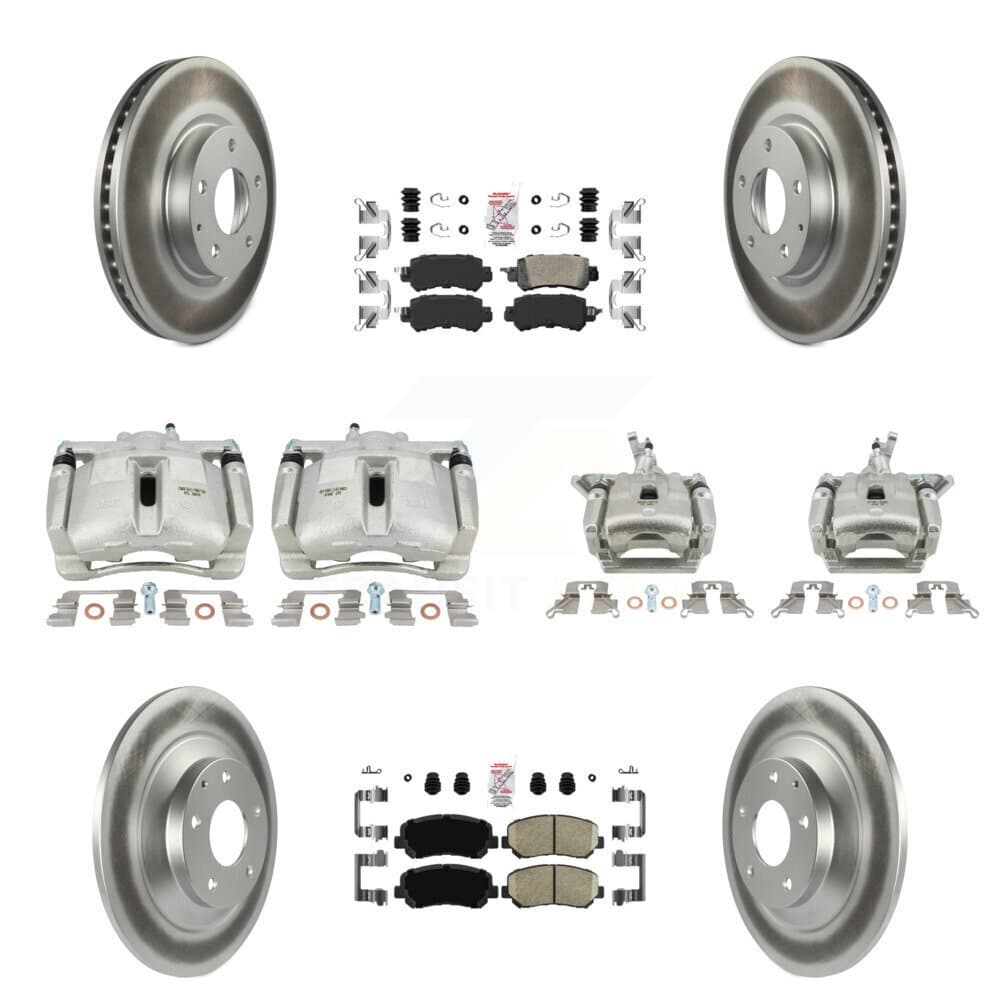 Transit Auto - KCG-102427N - Front and Rear Disc Brake Kits image 1
