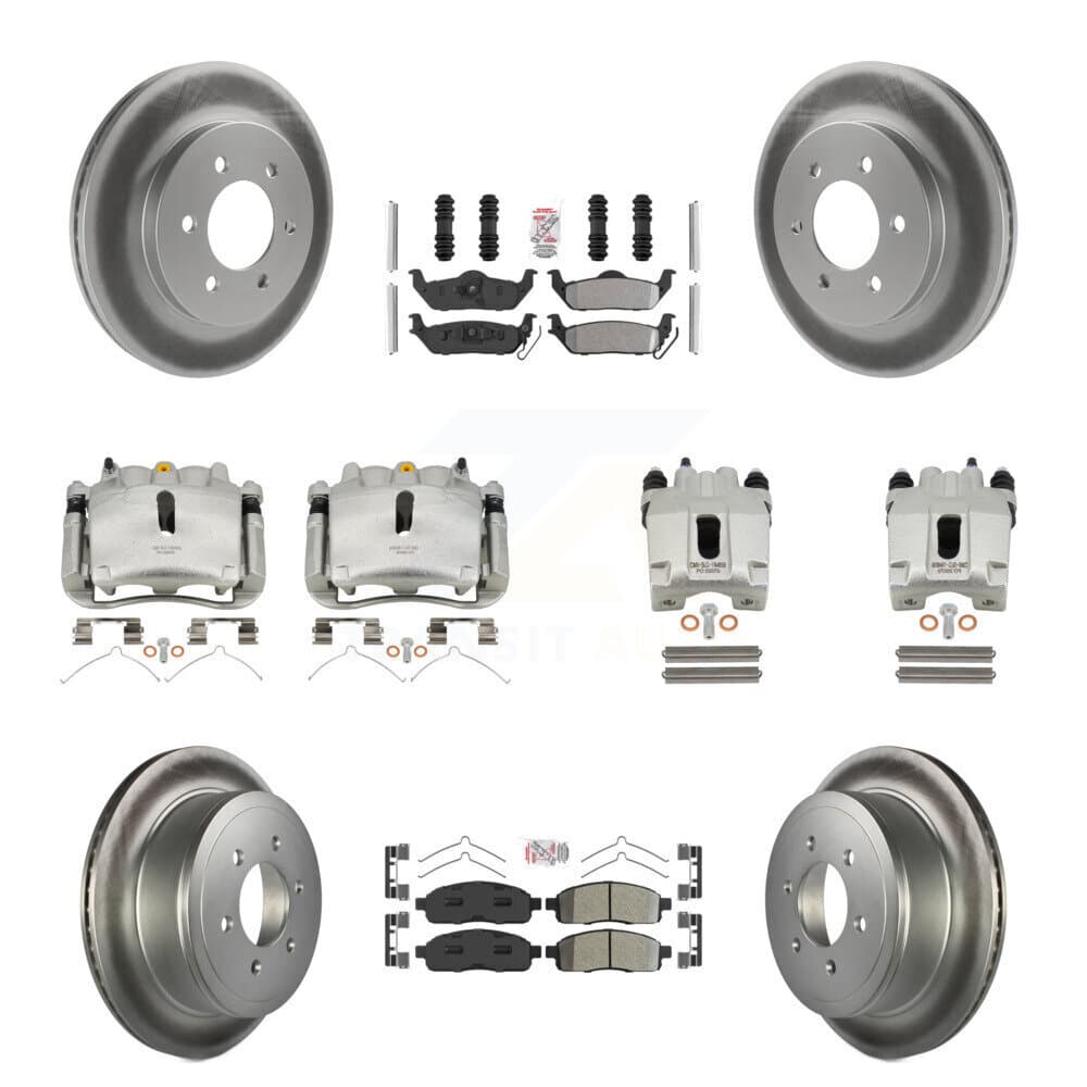 Transit Auto - KCG-102460N - Front and Rear Disc Brake Kits image 1