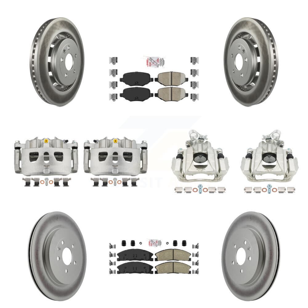 Transit Auto - KCG-102480N - Front and Rear Disc Brake Kits image 1