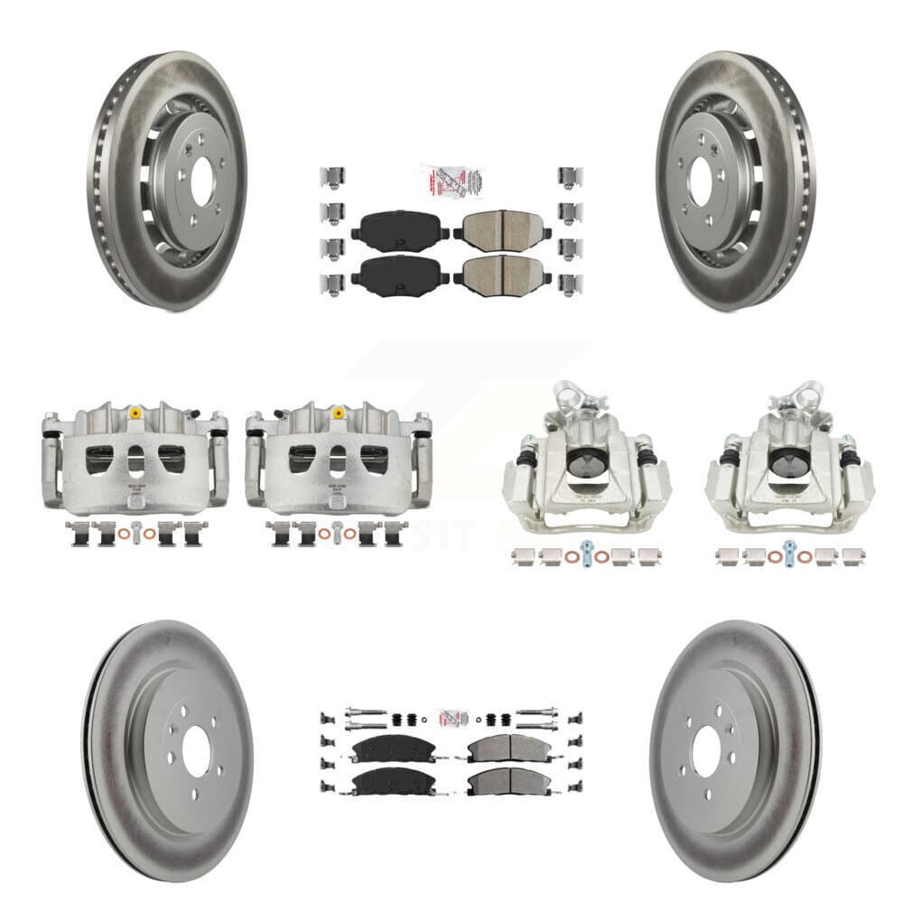 Transit Auto - KCG-102481N - Front and Rear Disc Brake Kits image 1