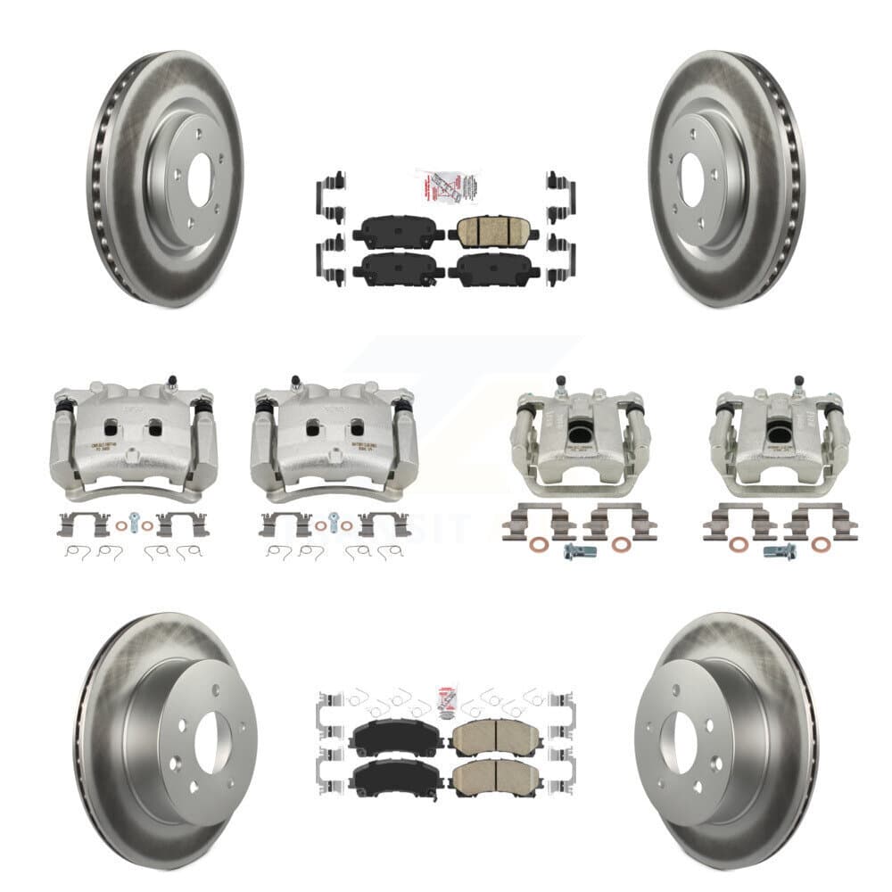 Transit Auto - KCG-102489N - Front and Rear Disc Brake Kits image 1