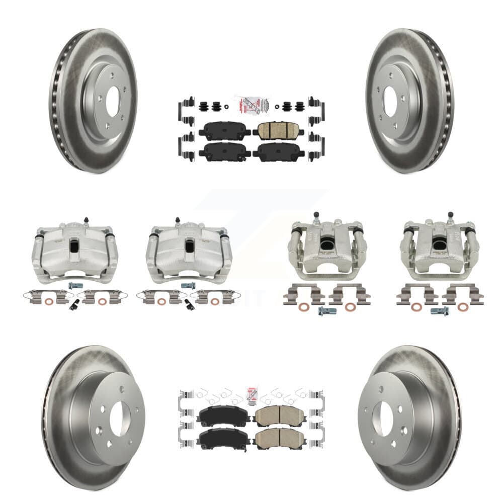 Transit Auto - KCG-102496N - Front and Rear Disc Brake Kits image 1