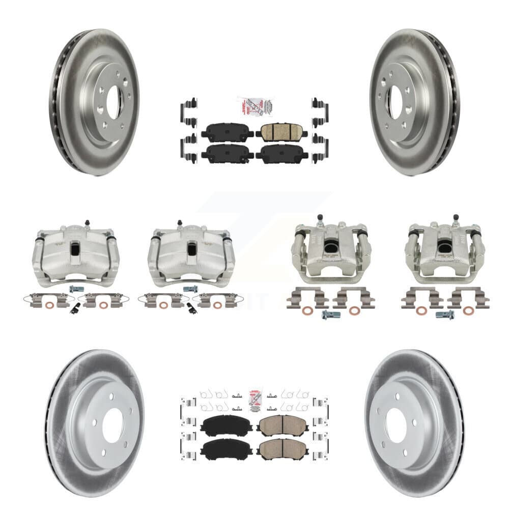Transit Auto - KCG-102515N - Front and Rear Disc Brake Kits image 1