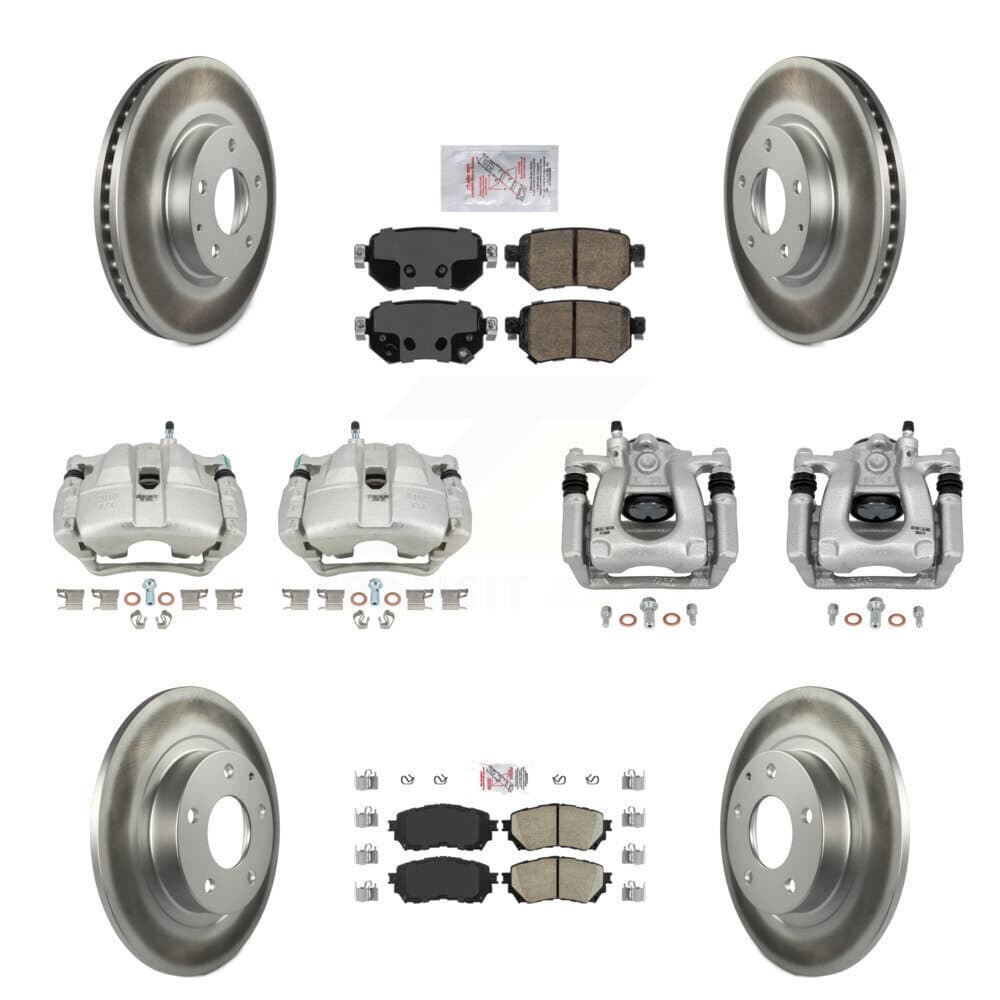 Transit Auto - KCG-102521N - Front and Rear Disc Brake Kits image 1