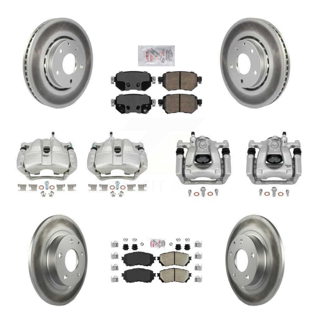 Transit Auto - KCG-102522N - Front and Rear Disc Brake Kits image 1