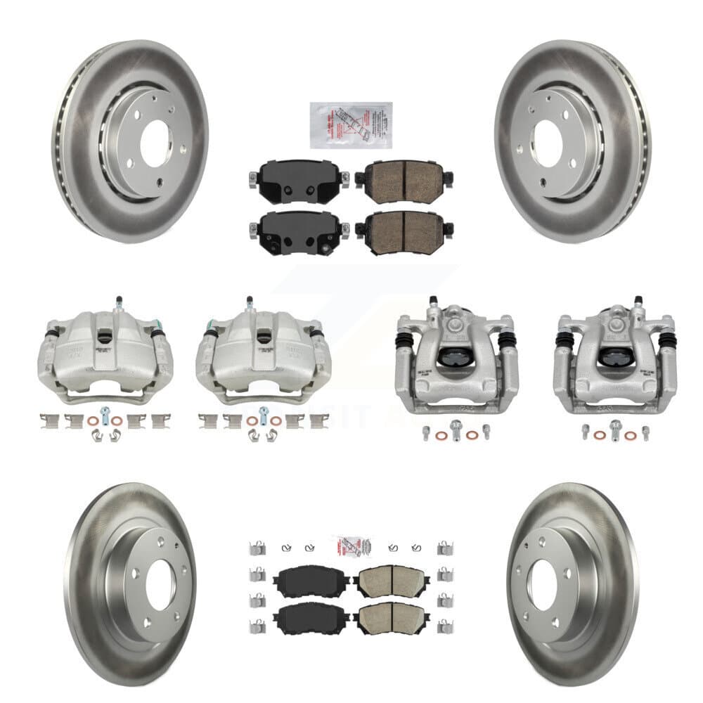 Transit Auto - KCG-102523N - Front and Rear Disc Brake Kits image 1