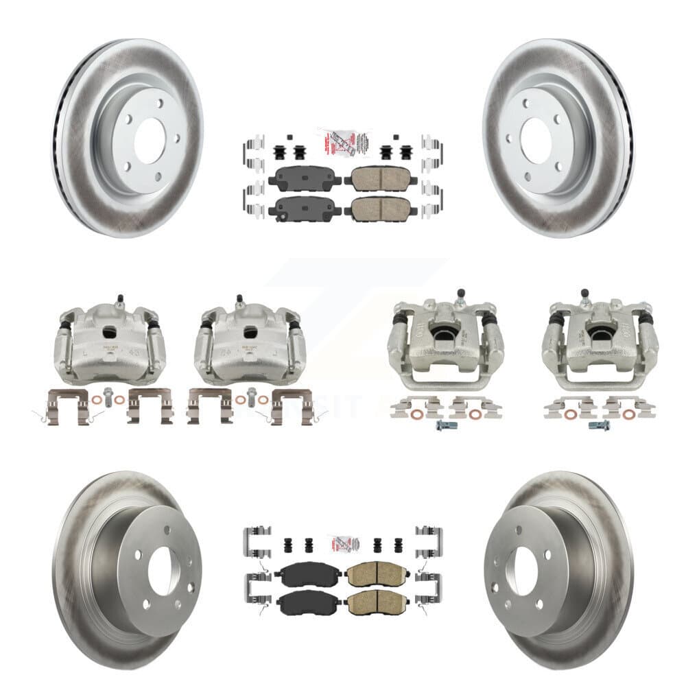 Transit Auto - KCG-102556N - Front and Rear Disc Brake Kits image 1