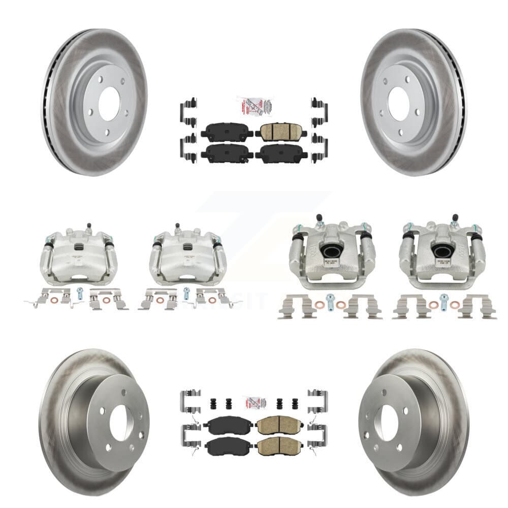 Transit Auto - KCG-102570N - Front and Rear Disc Brake Kits image 1