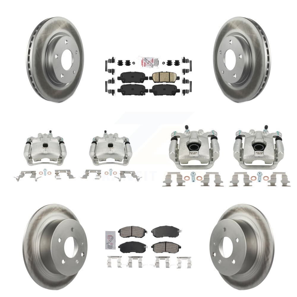 Transit Auto - KCG-102576N - Front and Rear Disc Brake Kits image 1
