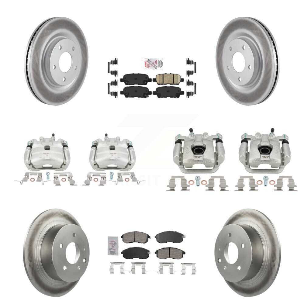 Transit Auto - KCG-102578N - Front and Rear Disc Brake Kits image 1