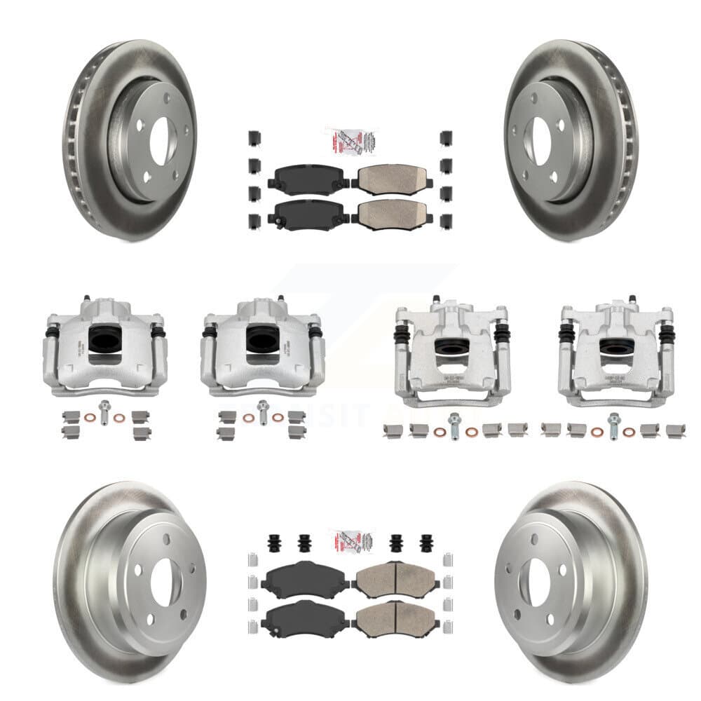 Transit Auto - KCG-102585N - Front and Rear Disc Brake Kits image 1