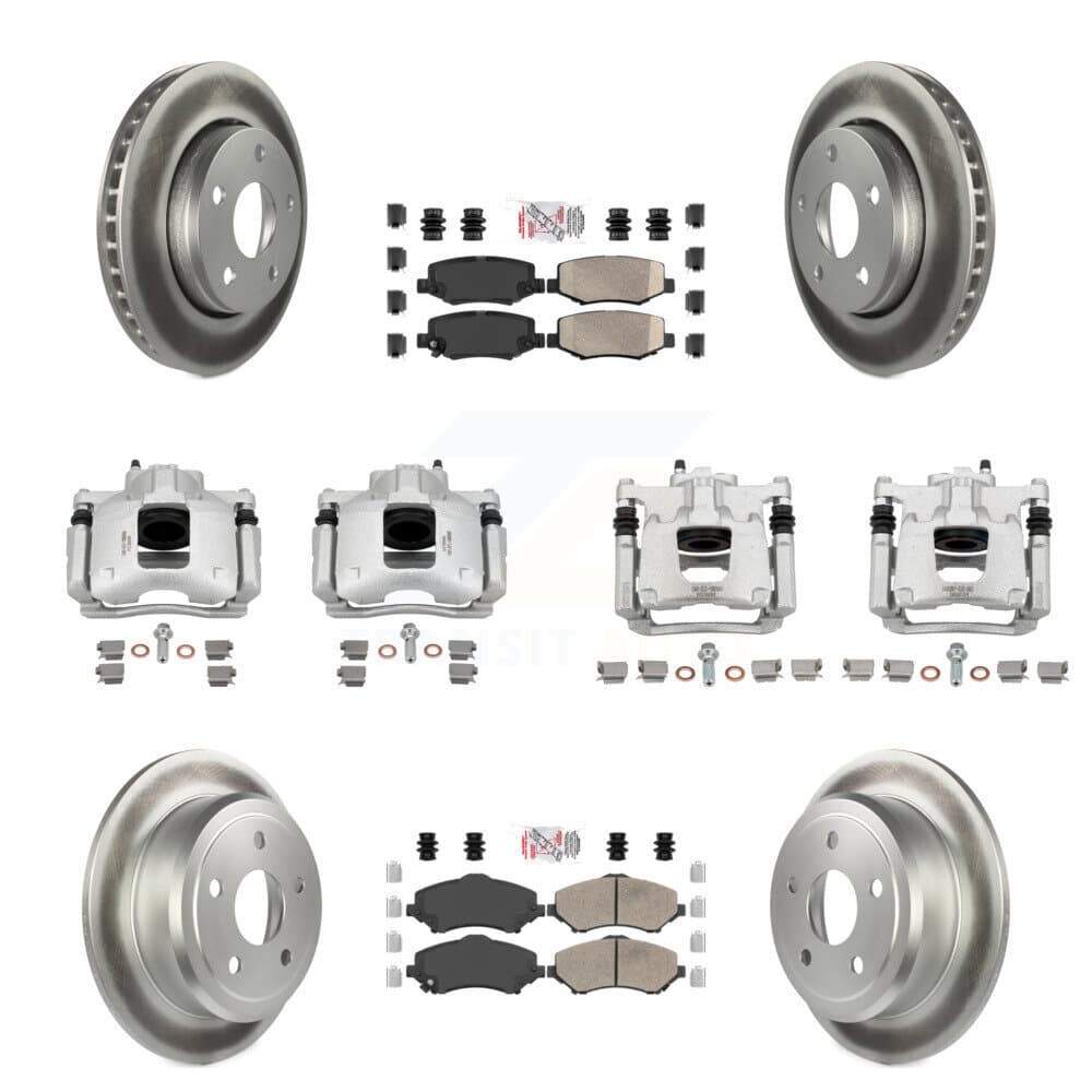 Transit Auto - KCG-102587N - Front and Rear Disc Brake Kits image 1