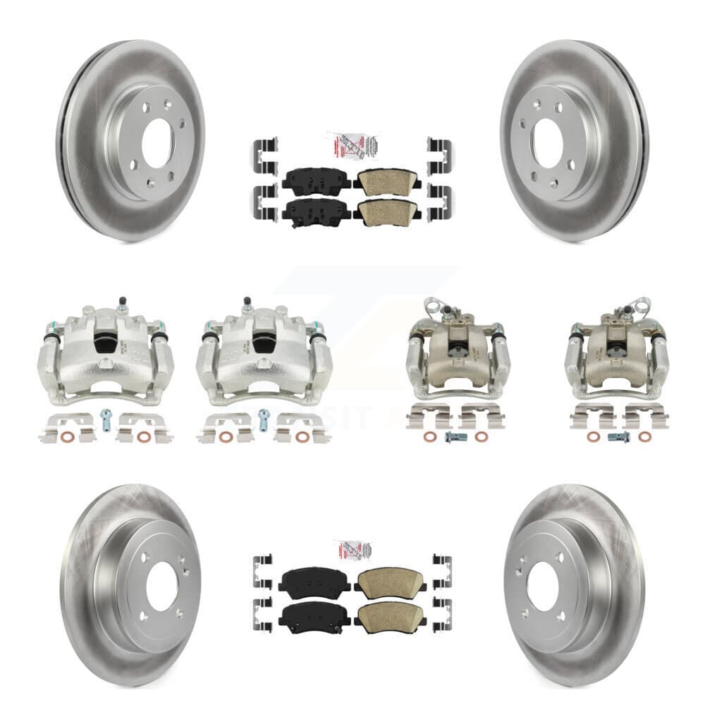 Transit Auto - KCG-102596N - Front and Rear Disc Brake Kits image 1