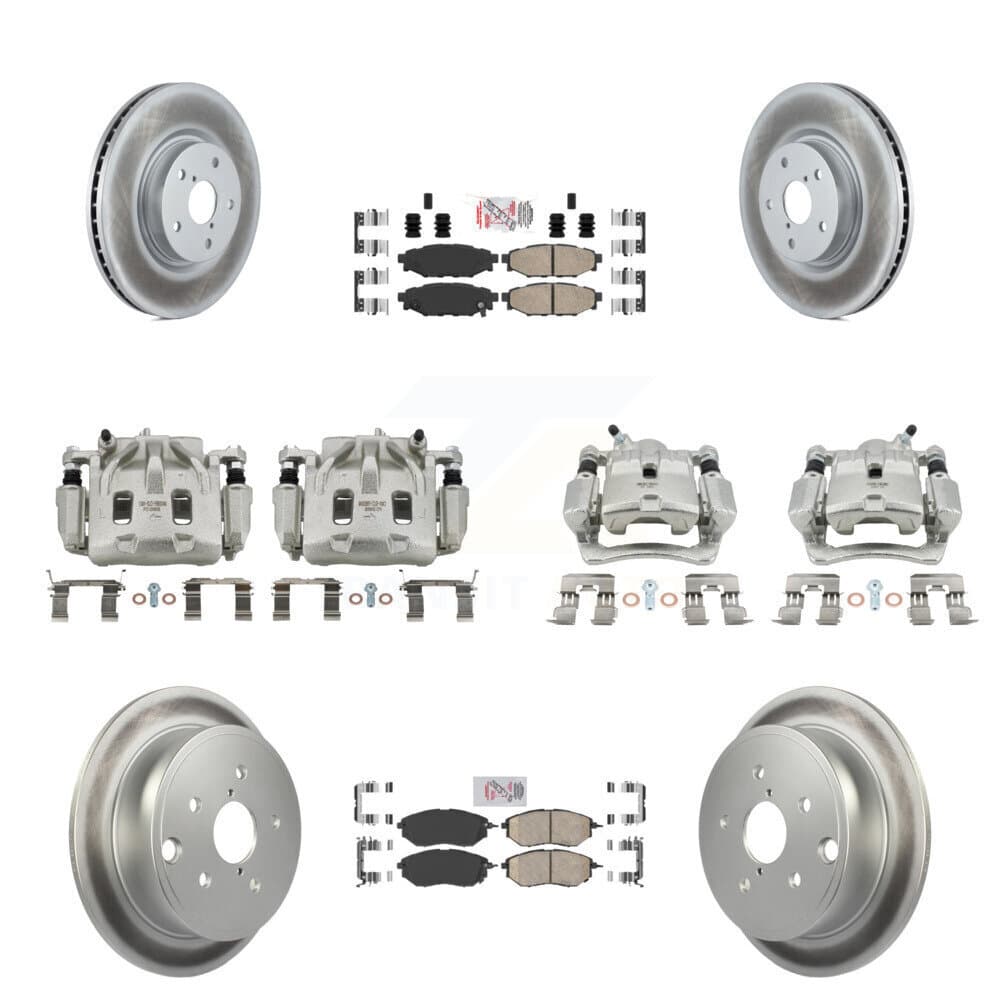 Transit Auto - KCG-102602N - Front and Rear Disc Brake Kits image 1