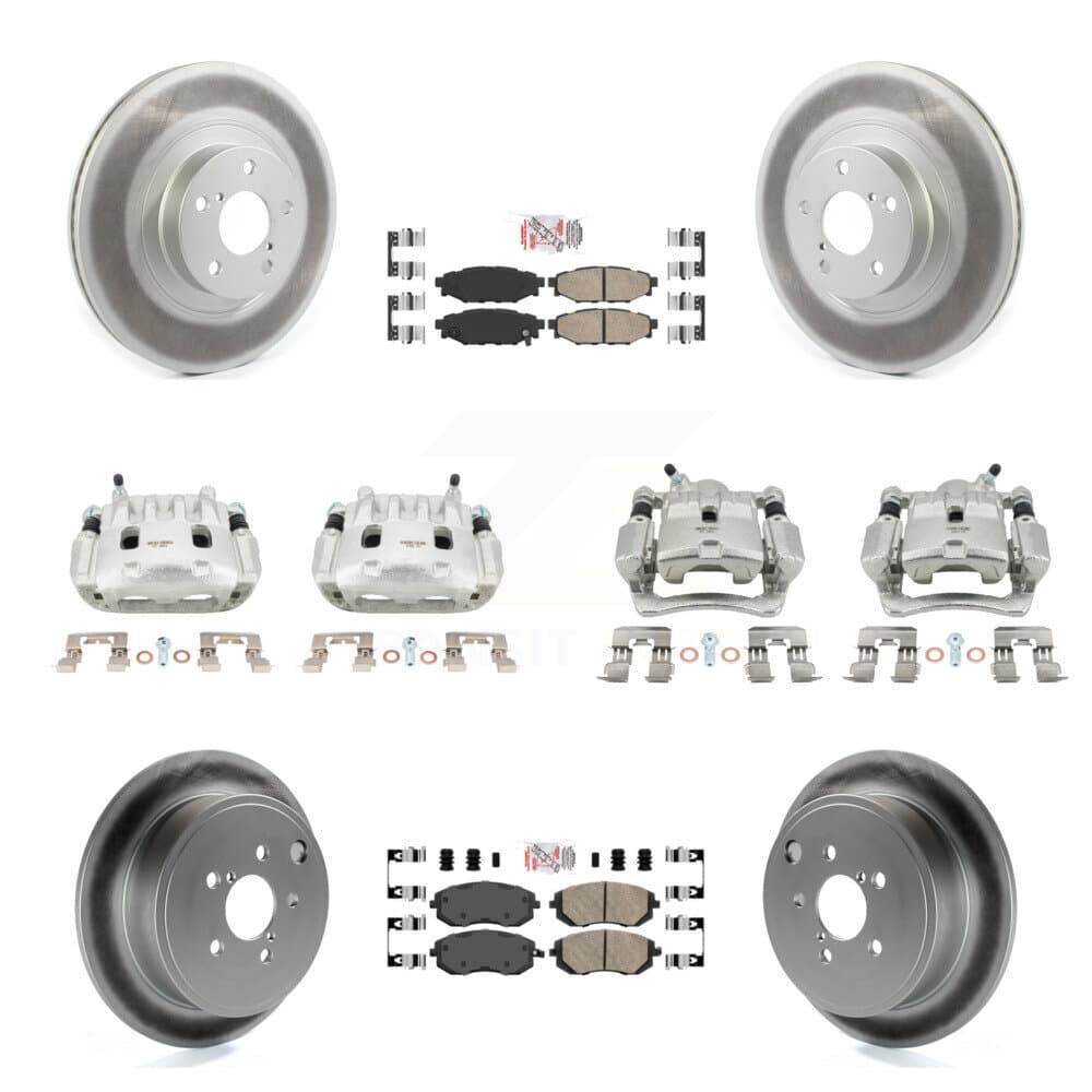 Transit Auto - KCG-102608N - Front and Rear Disc Brake Kits image 1