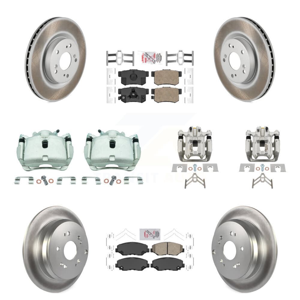Transit Auto - KCG-102639N - Front and Rear Disc Brake Kits image 1