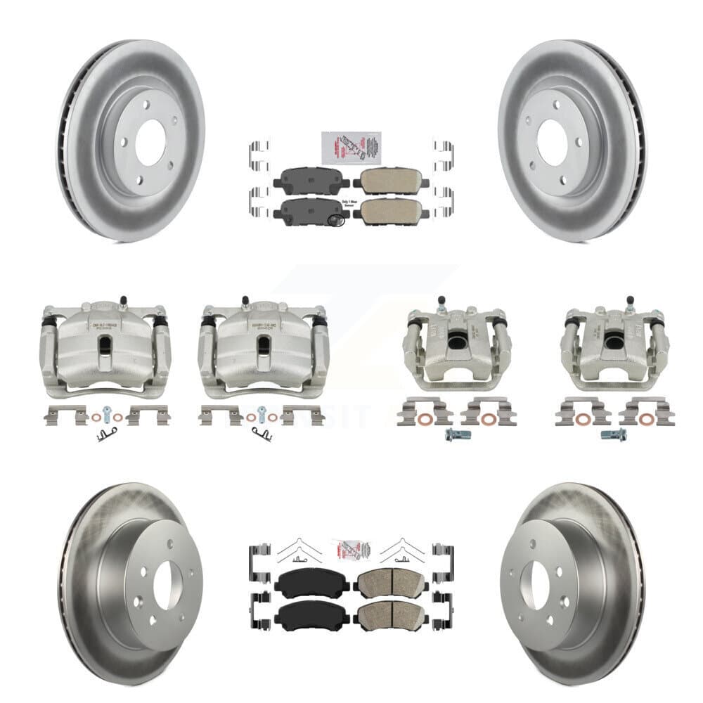 Transit Auto - KCG-102648N - Front and Rear Disc Brake Kits image 1