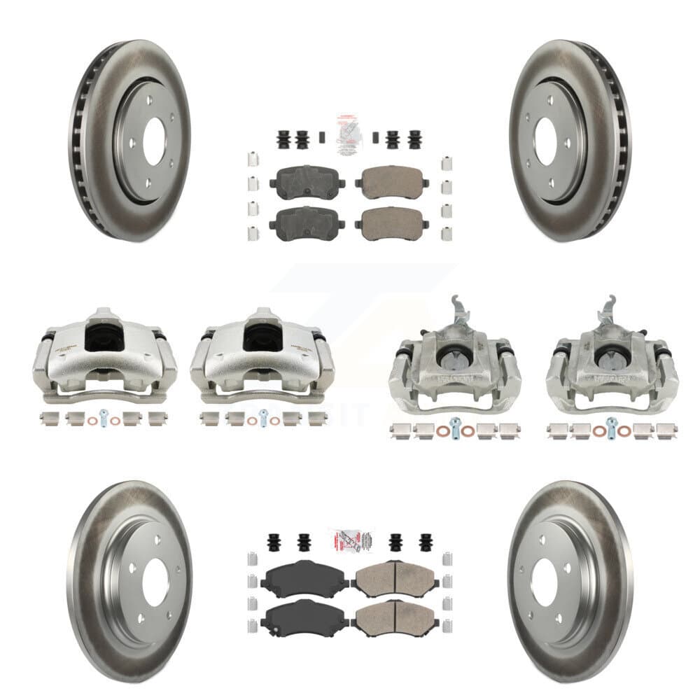 Transit Auto - KCG-102651N - Front and Rear Disc Brake Kits image 1