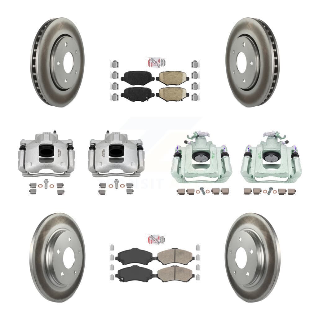 Transit Auto - KCG-102678N - Front and Rear Disc Brake Kits image 1