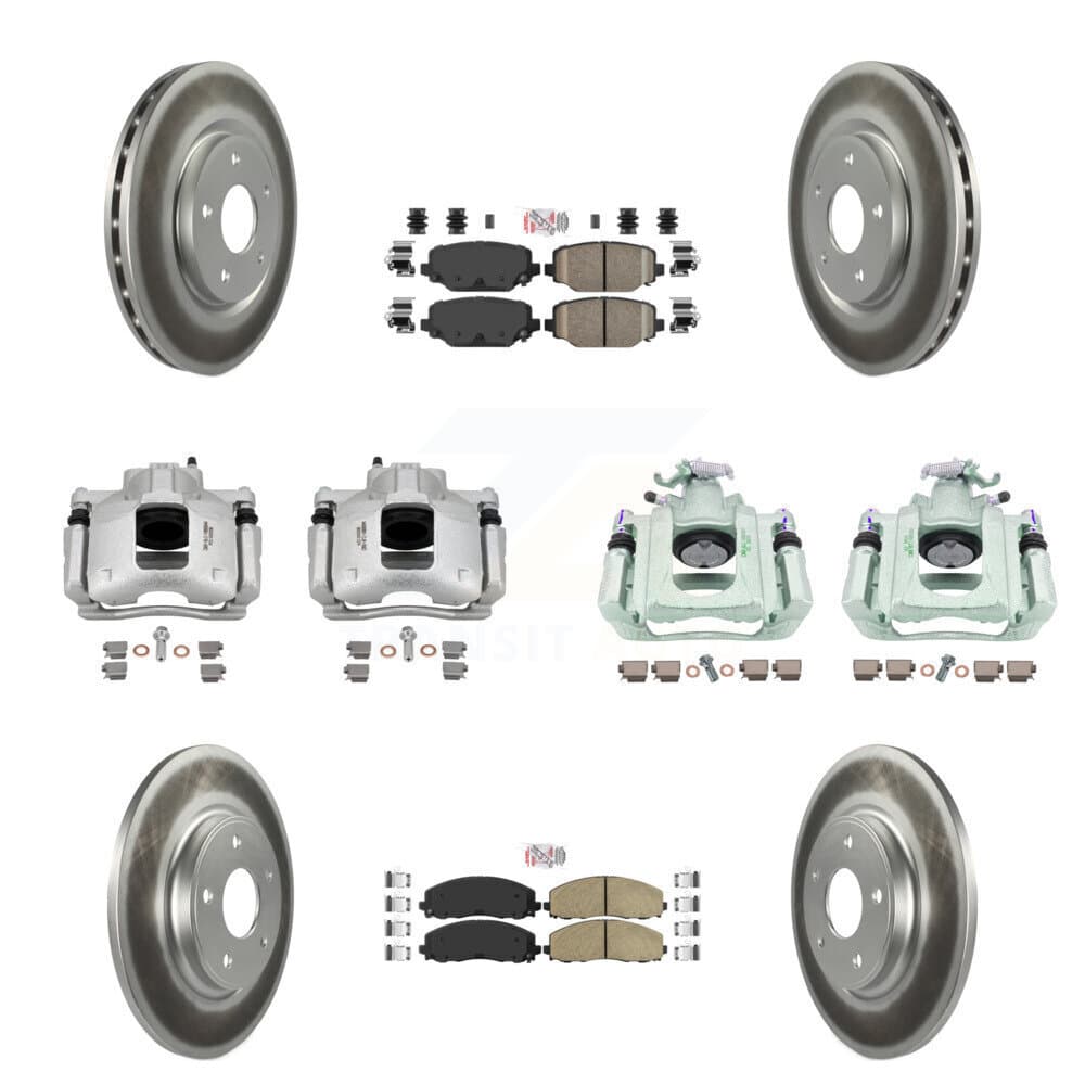 Transit Auto - KCG-102683N - Front and Rear Disc Brake Kits image 1