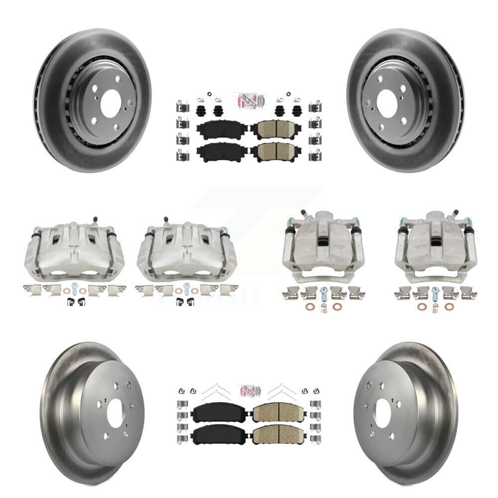 Transit Auto - KCG-102711N - Front and Rear Disc Brake Kits image 1