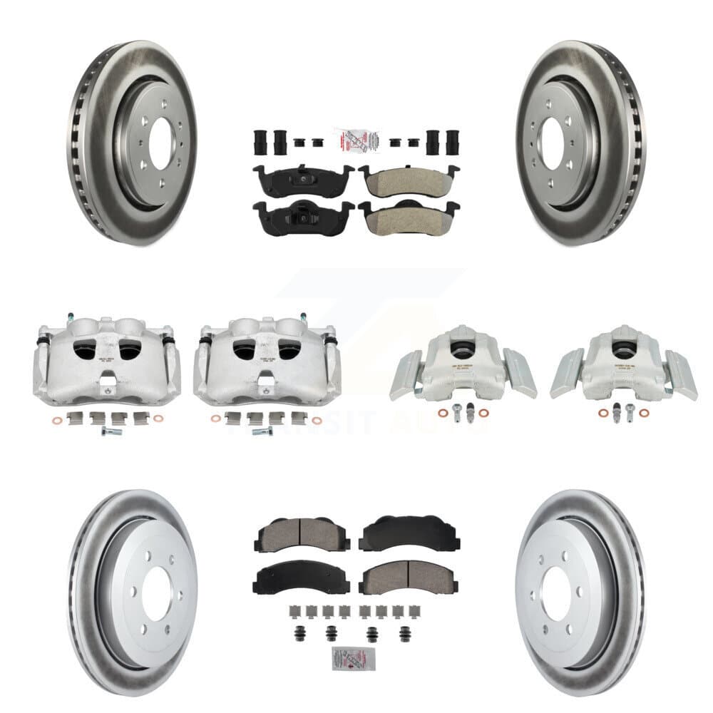 Transit Auto - KCG-102718N - Front and Rear Disc Brake Kits image 1