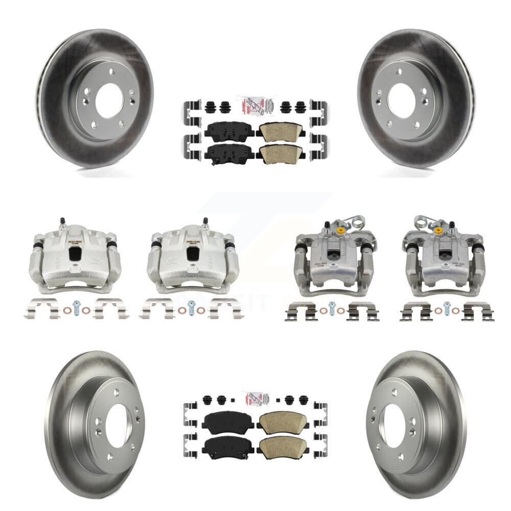 Transit Auto - KCG-102721N - Front and Rear Disc Brake Kits image 1