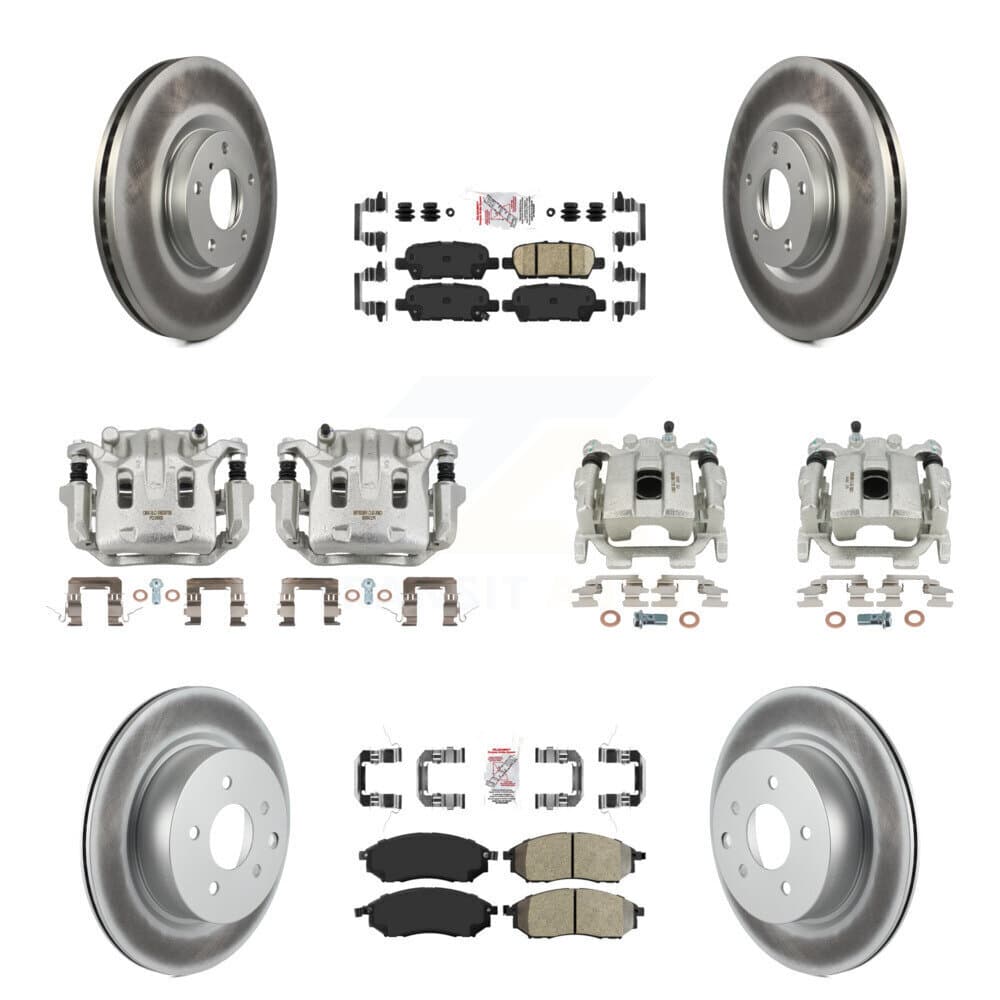 Transit Auto - KCG-102734N - Front and Rear Disc Brake Kits image 1