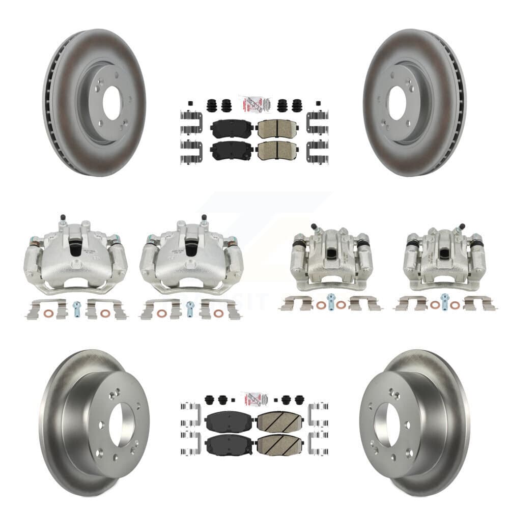 Transit Auto - KCG-102750N - Front and Rear Disc Brake Kits image 1
