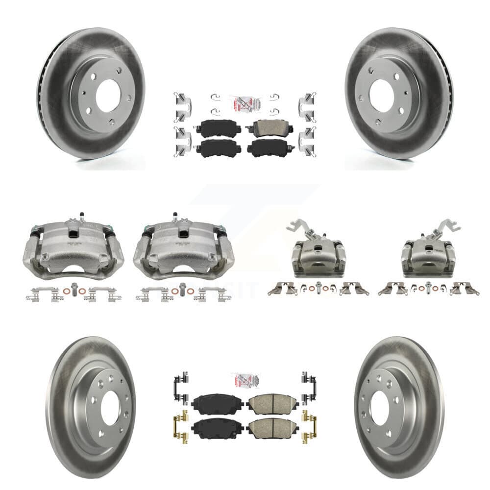 Transit Auto - KCG-102760N - Front and Rear Disc Brake Kits image 1