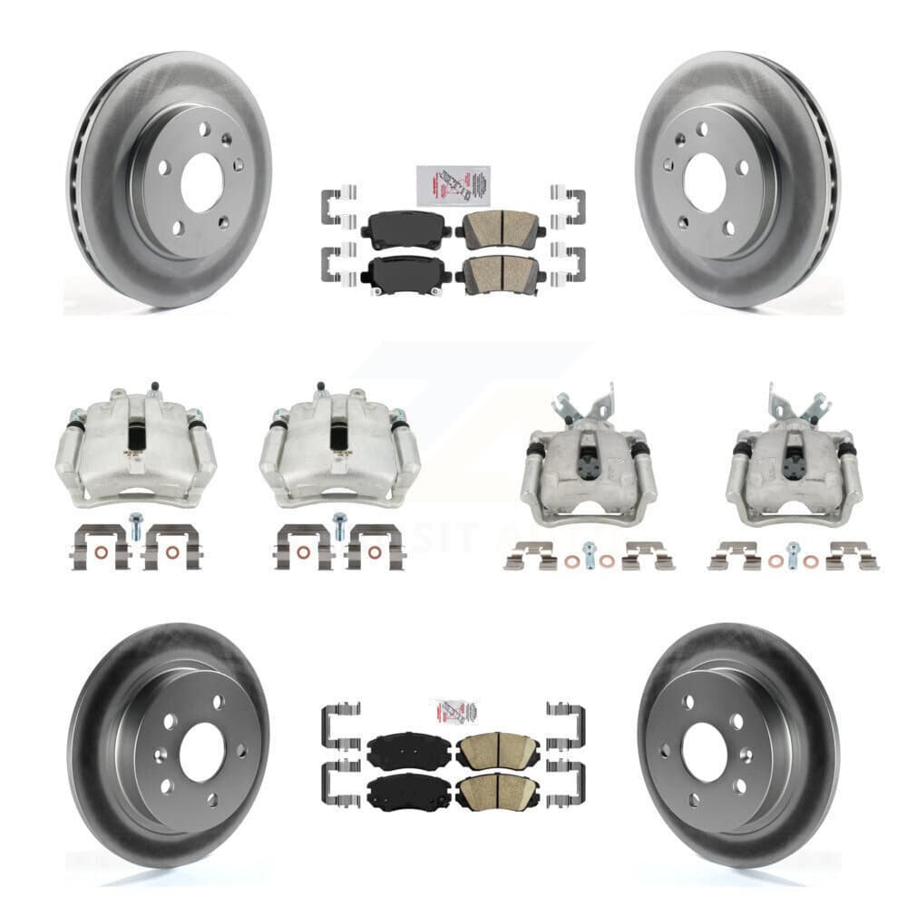 Transit Auto - KCG-102844N - Front and Rear Disc Brake Kits image 1