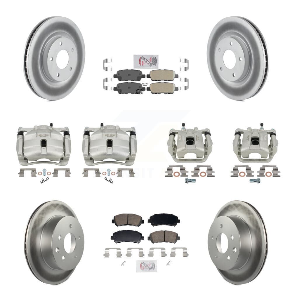 Transit Auto - KCG-102880N - Front and Rear Disc Brake Kits image 1
