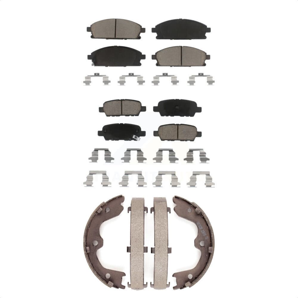 Transit Auto - KCN-100008 - Front and Rear Disc Brake Pad Kits image 1