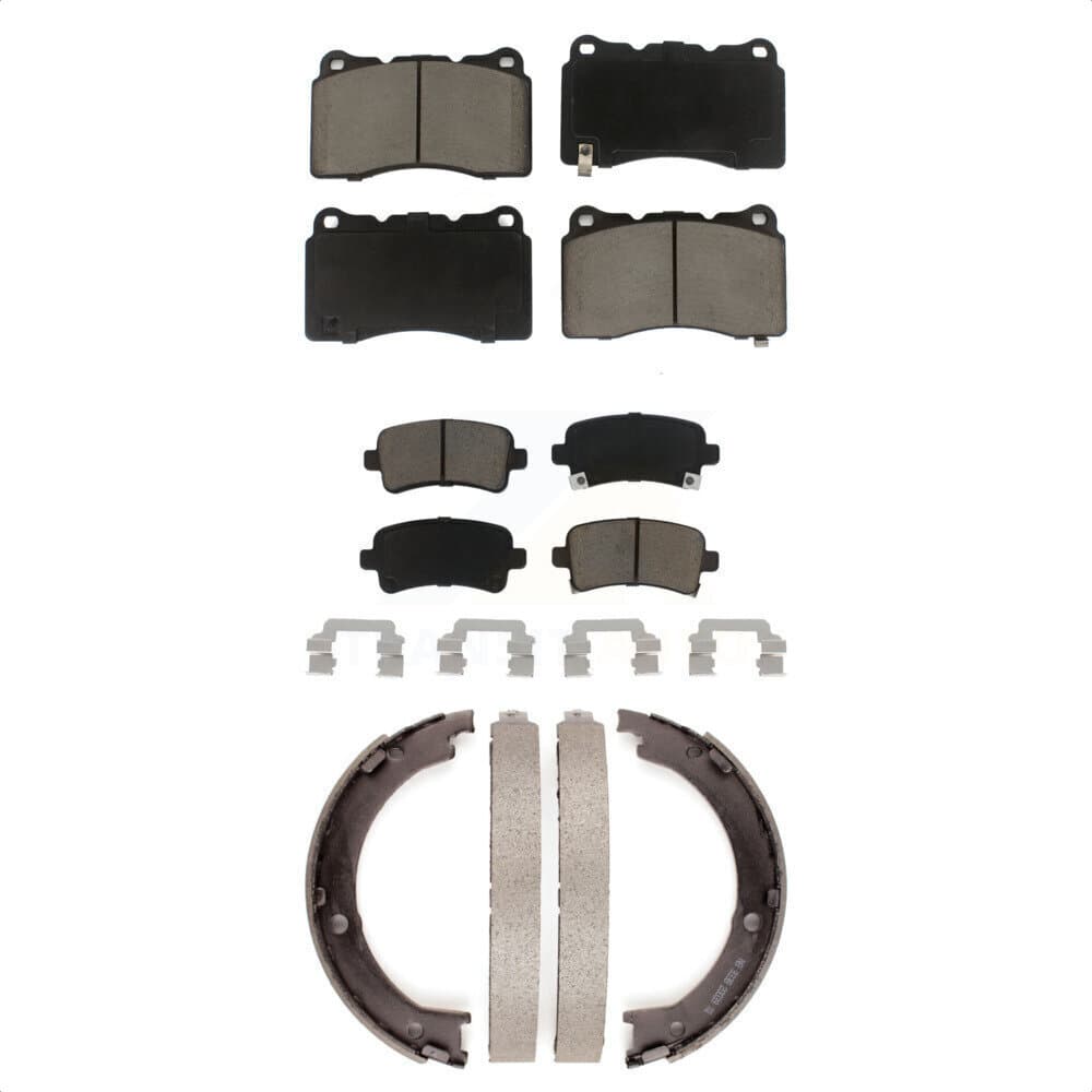 Transit Auto - KCN-100019 - Front and Rear Disc Brake Pad Kits image 1