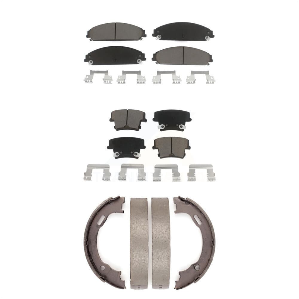 Transit Auto - KCN-100032 - Front and Rear Disc Brake Pad Kits image 1