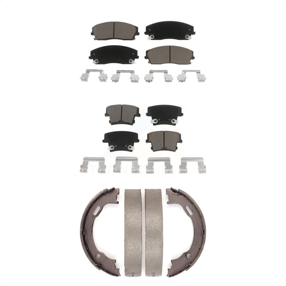 Transit Auto - KCN-100034 - Front and Rear Disc Brake Pad Kits image 1