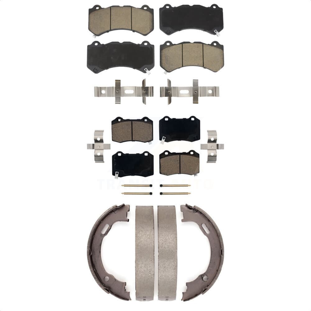 Transit Auto - KCN-100035 - Front and Rear Disc Brake Pad Kits image 1